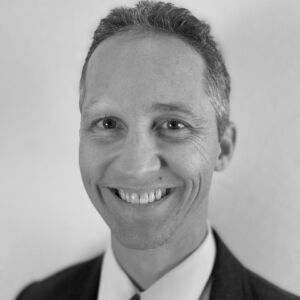 Jeffrey Turrini Headshot - Black and White photo Member of the Board of Directors